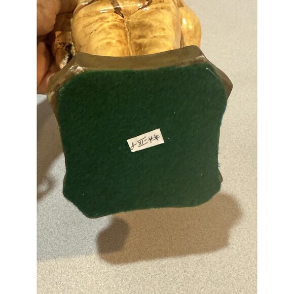 Vintage Fat Chef 12" Italian Chef Figurine Statue Back Basket & Spoon - Picture 6 of 7